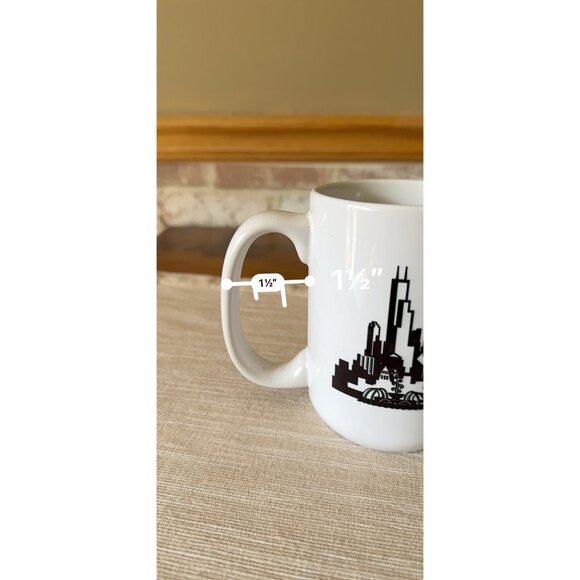 Hallmark Chicago Skyline White Ceramic Mug - Picture 14 of 14